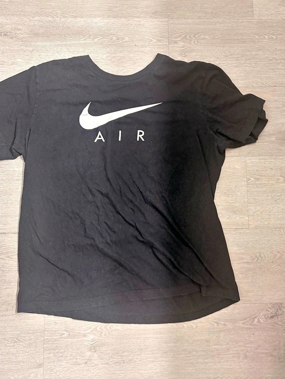 Nike Air Graphic T-Shirt Black Short Sleeve Tee